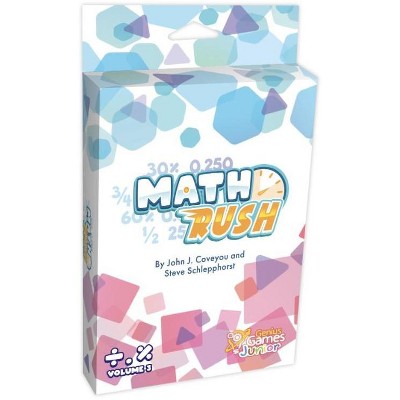 Math Rush 3 - Fractions & Decimals Board Game