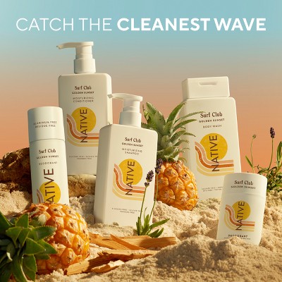 Native Limited Edition Surf Club Body Wash - Golden Sunset - 18 fl oz