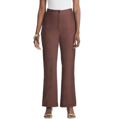 Jessica London Women's Plus Size Tummy Control Bi-Stretch Bootcut Pant