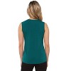 Rekucci Women's Soft Jersey Knit Sleeveless Tank Top – Casual & Versatile Everyday Wear - 3 of 3