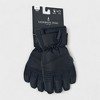 London Fog Boy's Ski Gloves - Winter Sports Snow Gloves with Velcro Closure and Reinforfced Grip for Kids (Size 4-6) - 2 of 4
