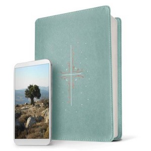 Filament Bible NLT (Leatherlike, Teal, Indexed) - (Leather Bound) - 1 of 1