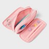 Triple Zip Multicompartment Pencil Case Pouch - up&up™ - 4 of 4