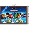 Trends International PJ Masks - Power Heroes Group Framed Wall Poster Prints - 3 of 4