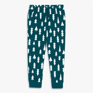 Primary Kids Fleece Pj Jogger in Holiday Prints - 1 of 3