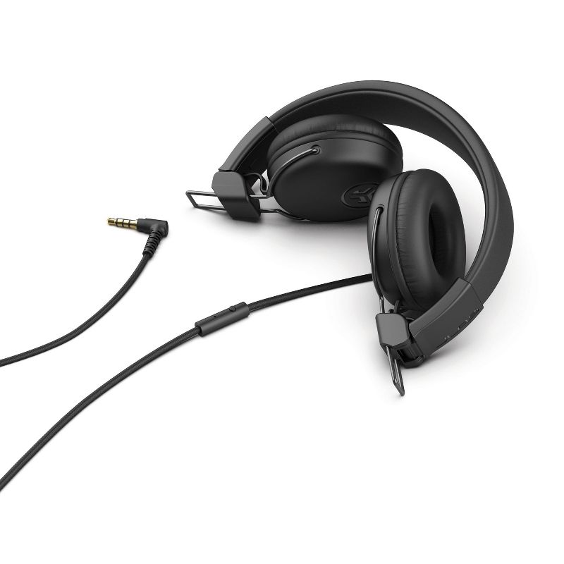 JLab Studio Wired On-Ear Headphones - Black, 4 of 6