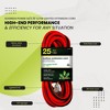 GoGreen Power (GG-13825) 14/3 SJTW Outdoor Extension Cord, Lighted Extension Cord, 25 ft - 4 of 4