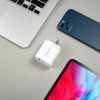 Insten Insten 30W USB C Wall Charger, Dual Port QC Fast Charger & PD Type C Charging for iPhone 15/ 14/ 13/ Pro/ iPad, Samsung - 2 of 4