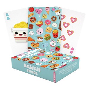 Aquarius Puzzles Kawaii Foods Playing Cards - 1 of 4