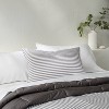 Heavyweight Linen Blend Stripe Pillow Sham - Casaluna™ - 2 of 4