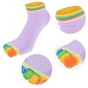 Solid Color Rainbow Toe Socks from the Sock Panda (Women's Sizes, Adult Medium) - 3 of 3
