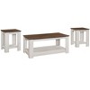 Home Design Gloria 3 pieces Coffee Table Set - 3 of 4