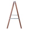 Flipside Products Stained Marquee Easel with Black Chalkboard, 42" H x 24"W - 2 of 3