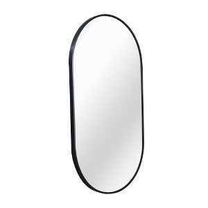 Lyngins Bathroom Mirrors,Oval Wall Mirrors,4mm HD Glass Mirrors,Aluminum Alloy Anti-rust Vanity Mirrors for Bathroom,Bedroom - 1 of 4