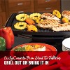 George Foreman 12-Serving Indoor/Outdoor Rectangular Electric Grill, Red, GFO201R - image 3 of 4