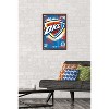 Trends International NBA Oklahoma City Thunder - Maximalist Logo 23 Framed Wall Poster Prints - 2 of 4
