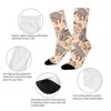 Ssopossums Women Printed Crew Socks Funny Funky Socks Soft Polyester Novelty Gifts for Artists Men - 4 of 4