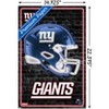 Trends International NFL New York Giants - Neon Helmet 23 Unframed Wall Poster Prints - 3 of 4