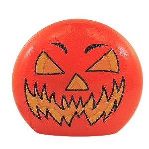 Stony Creek 7.0 Inch Halloween  Pre-Lit Round Orb Sm Jack-O-Lantern Novelty Sculpture Lights - 1 of 3