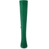 Allegra K Women's Chunky Heels Rhinestone Over the Knee High Boots - 3 of 4
