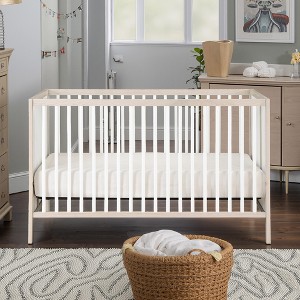 VYNXARIA 3-in-1 Crib in Washed Natural/White - 1 of 4