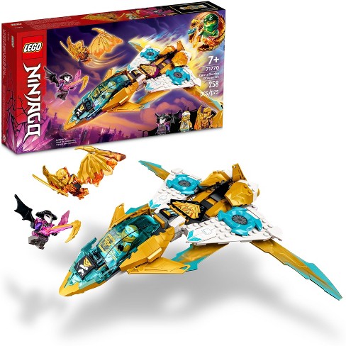 Cilia Gang kaart Lego Ninjago Zane's Golden Dragon Jet Plane Toy Set 71770 : Target