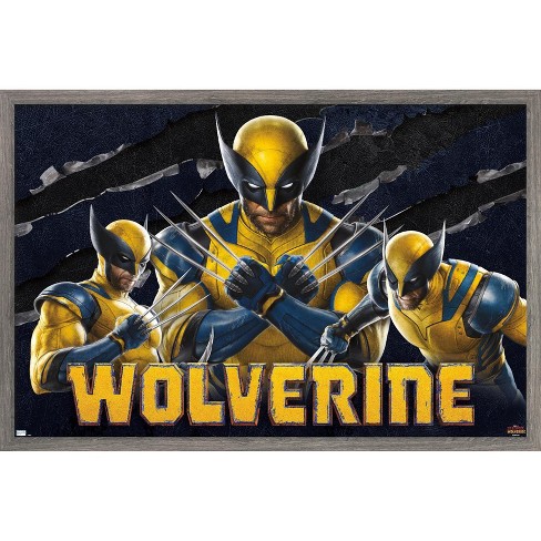 Trends International Marvel Deadpool & Wolverine - Wolverine Framed Wall Poster Prints - image 1 of 4