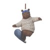Melrose Skate and Snowboard Bear Ornament (Set of 4) - 2 of 4