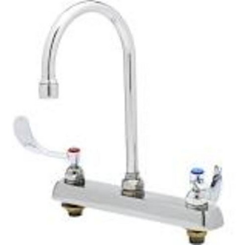 T And S Brass B 1139 Deck Mounted Workboard Faucet Target
