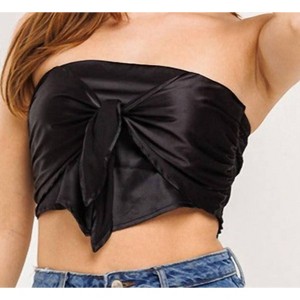 Women's Simple crop with tie bow - BETTER BE - 1 of 1