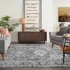 ABYNOW Washable Area Rug Gray - 2 of 2
