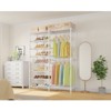 VIPEK S3 Heavy Duty Garment Rack Free Standing Clothes Rack Closet Storage Organizer Large Wardrobe with 6-Tier Shoe Rack - 2 of 4