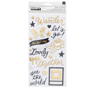 Thickers Maggie Holmes Round Trip Wander Phrase Stickers - 66pcs - 1 of 4