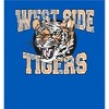 Vintage Sport West Side Tigers Adult Long Sleeve Hoodie - 2 of 2