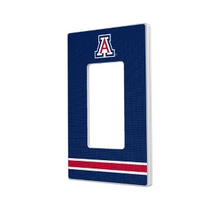 NCAA Big 12 Universities Stripe Hidden-Screw Light Switch Plate for Single Rocker - 1 of 4