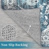 Area Rug Large Washable Rugs for Living Room Non Slip Low Pile Aesthetic Carpet Indoor Soft Floor Carpet Vintage Oriental Distressed - 4 of 4