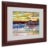 Trademark Fine Art -Richard Wallich 'Saco 10' Matted Framed Art - image 2 of 4