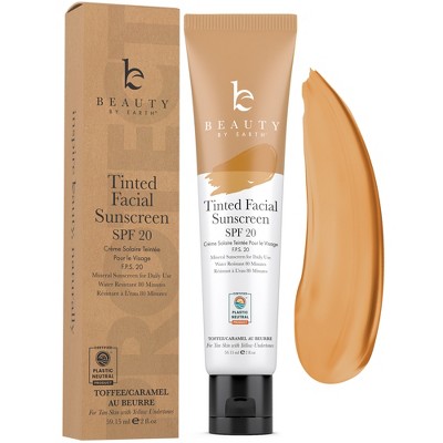 Beauty by Earth Tinted Facial Sunscreen SPF 20
