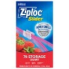 Ziploc Slider Storage Quart Bags - 3 of 4