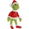 Aurora Large Grinch Santa Dr. Seuss Whimsical Stuffed Animal Green 16" - 2 of 4