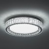 LamQee Crystal Flush Mount Ceiling Light Fixture, Dimmable LED Modern Close to Ceiling Light, Hallway Light Fixtures Round Ceiling Chandelier - 2 of 4