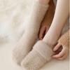Anna-Kaci 3-Pair Plush Fuzzy Socks with Soft Fluffy Texture and Mid-Calf Design for Warmth and Comfort - 2 of 4