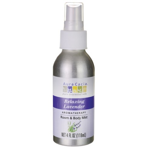 Aura Cacia Relaxing Lavender Room And Body Mist 4 Fluid Ounces : Target