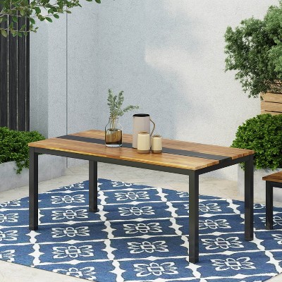 teak/black