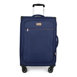 New York XPress XJ-1907-20in-Expandable 20% Luggage-Suitcases with Wheels Hardshell-Softside Luggage-w/TSA LOCK w/Spinner Wheel. - 1 of 4