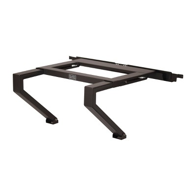 Black Metal Window Air Conditioner Support Bracket, 200 lb Capacity