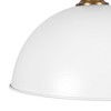 LamQee 1-Light Large Pendant Light Kitchen Island, Farmhouse Modern Dome Pendant Light Fixtures Ceiling Hanging Lighting Chandelier - 4 of 4