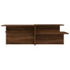 vidaXL Coffee Table Set of 2 Brown oak Engineered wood Medium Storage - 3 of 4