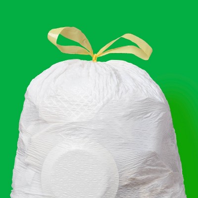 UltraStretch Tall Kitchen Drawstring Trash Bags - Lemon Squeeze - 13gal/50ct - up&up™