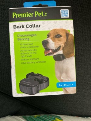 Premier pet bark 2024 collar battery install